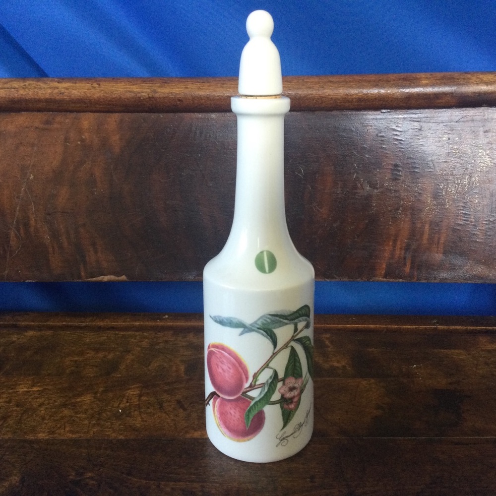 Pomona Portmerion Vintage Oil Dispenser Made Of Porcelain with stopper
